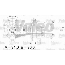 436421 VALEO Генератор