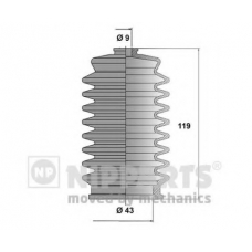 J2842005 NIPPARTS Комплект пылника, рулевое управление
