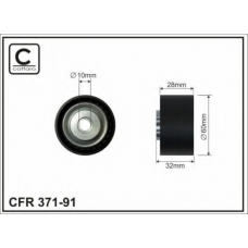 371-91 CAFFARO Паразитный / ведущий ролик, поликлиновой ремень