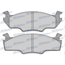 AC058226D AC Delco Комплект тормозных колодок, дисковый тормоз