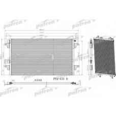 PRS1128 PATRON Конденсатор, кондиционер