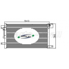 PXNCX-011X Parts mall Конденсатор, кондиционер