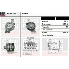 DRA0083 DELCO REMY Генератор