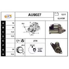 AU9027 SNRA Стартер