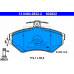 13.0460-2822.2 ATE Комплект тормозных колодок, дисковый тормоз