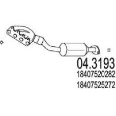 04.3193 MTS Катализатор