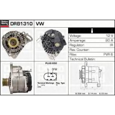 DRB1310 DELCO REMY Генератор