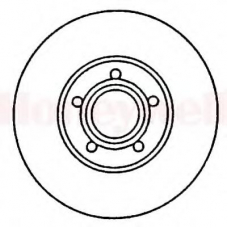 561471B BENDIX Тормозной диск