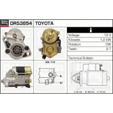 DRS3854 DELCO REMY Стартер