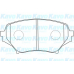 BP-4563 KAVO PARTS Комплект тормозных колодок, дисковый тормоз