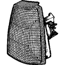 3730901 VAN WEZEL Фонарь указателя поворота