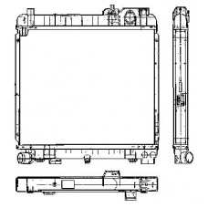 2108401 BEHR Radiator