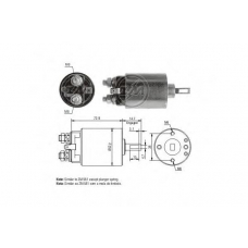 ZM680 ERA Тяговое реле, стартер