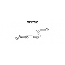 MZ47350 VENEPORTE Предглушитель выхлопных газов