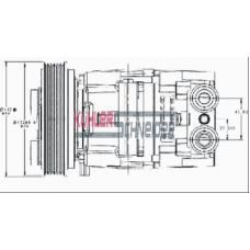 8412451 KUHLER SCHNEIDER Компрессор, кондиционер