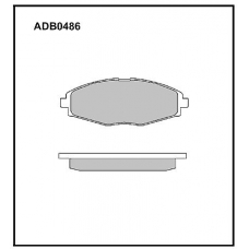 ADB0486 Allied Nippon Тормозные колодки