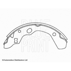 ADM54118 BLUE PRINT Комплект тормозных колодок