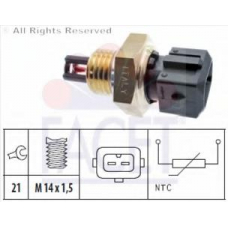 10.4019 FACET Датчик, температура впускаемого воздуха