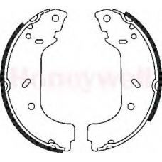 362285B BENDIX Комплект тормозных колодок