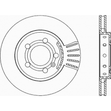 BDA1746.20 OPEN PARTS Тормозной диск