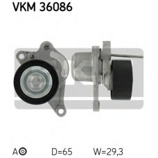 VKM 36086 SKF Натяжной ролик, поликлиновой  ремень