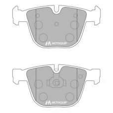 LVXL1169 MOTAQUIP Комплект тормозных колодок, дисковый тормоз