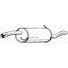 154-427 BOSAL Глушитель выхлопных газов конечный