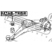 MZAB-TRBR FEBEST Подвеска, рычаг независимой подвески колеса