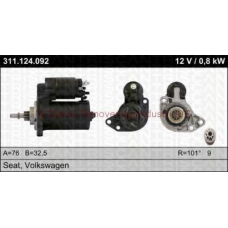 22-311-124-092 TRISCAN Стартер