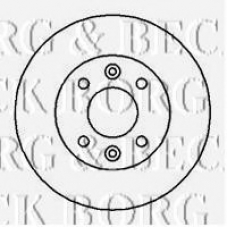 BBD4877 BORG & BECK Тормозной диск