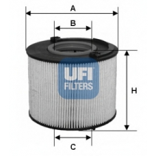 26.015.00 UFI Топливный фильтр