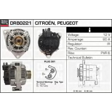 DRB0221 DELCO REMY Генератор