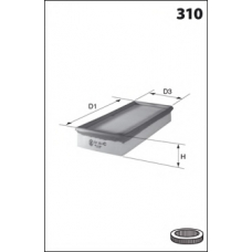 LFAF102 LUCAS FILTERS Воздушный фильтр