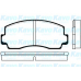 BP-5500 KAVO PARTS Комплект тормозных колодок, дисковый тормоз