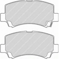 FSL1421 FERODO Комплект тормозных колодок, дисковый тормоз