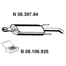 08.397.84 EBERSPACHER Глушитель выхлопных газов конечный
