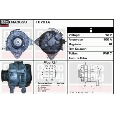 DRA0659 DELCO REMY Генератор