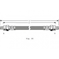 PHC113 TRW Тормозной шланг