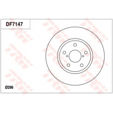 DF7147 TRW Тормозной диск