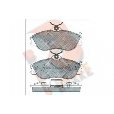 RB0871 R BRAKE Комплект тормозных колодок, дисковый тормоз