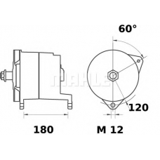 MG 302 MAHLE Генератор