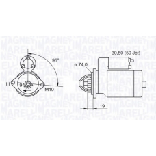 063280048010 MAGNETI MARELLI Стартер