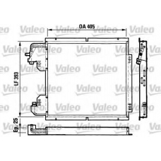 816782 VALEO Конденсатор, кондиционер