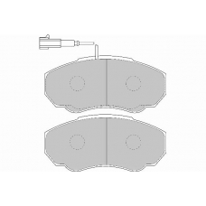 FD6895N NECTO Комплект тормозных колодок, дисковый тормоз
