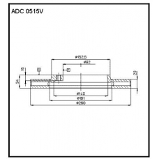 ADC 0515V Allied Nippon Гидравлические цилиндры