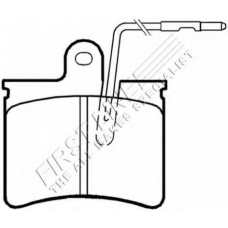 FBP1289 FIRST LINE Комплект тормозных колодок, дисковый тормоз