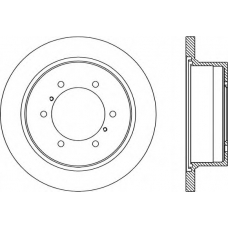 BDR1790.10 OPEN PARTS Тормозной диск