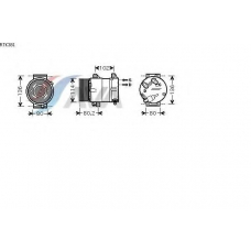 RTK381 AVA Компрессор, кондиционер