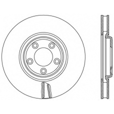 BDR2579.20 OPEN PARTS Тормозной диск