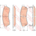 GDB4172 TRW Комплект тормозных колодок, дисковый тормоз